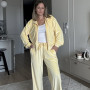 Welurowy komplet  „Modena”  Vanilla Cream
