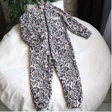 Polarowy romper “Lampart”