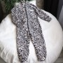 Polarowy romper “Lampart”