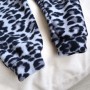 Polarowy romper “Szary lampart”