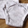 Zestaw 2 szt oddychających majtek treningowych z 6 warstw muślinu, cappuccino