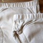 Zestaw 2 szt oddychających majtek treningowych z 6 warstw muślinu, piaskowe
