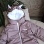 Zimowy kombinezon “SWEET HEART” cappuccino