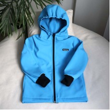 Kurtka dziecięca softshell „Błękitna”