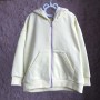 Hoodie Oversize na zamku “Żółty”