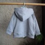Hoodie Oversize na zamku “Szary melanż”