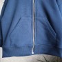 Hoodie Oversize na zamku “Granatowy”