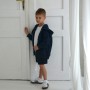 Hoodie Oversize na zamku “Granatowy”