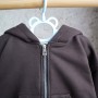 Hoodie Oversize na zamku “Czekoladowy”