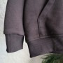 Hoodie Oversize na zamku “Czekoladowy”