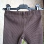 Leggings w prążek “Czekoladowe”