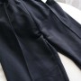 *    Dres kangurka + joggery oversize z przeszyciami “Czarny” 