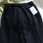 *    Dres kangurka + joggery oversize z przeszyciami “Czarny” 
