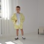 Szorty krótkie Oversize z dresówki “Żółty”