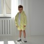 Szorty krótkie Oversize z dresówki “Żółty”