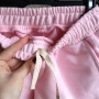 Szorty krótkie Oversize z dresówki “Różowe”