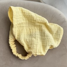 Chustka-bandana muślinowa, szampan (Plamka PL)