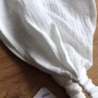 Chustka-bandana muślinowa, Mleczna (Plamka PL)