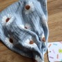 Chustka-bandana muślinowa, Rumianek  (Plamka PL)
