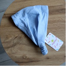 Chustka-bandana muślinowa, Błękitna (Plamka PL)
