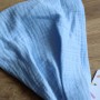 Chustka-bandana muślinowa, Błękitna (Plamka PL)