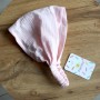 Chustka-bandana muślinowa, Jasnoróżowa (Plamka PL)