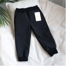 Dziecięce spodnie softshell „Сzarne”