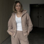 *Spodnie joggery   “Latte Nude”